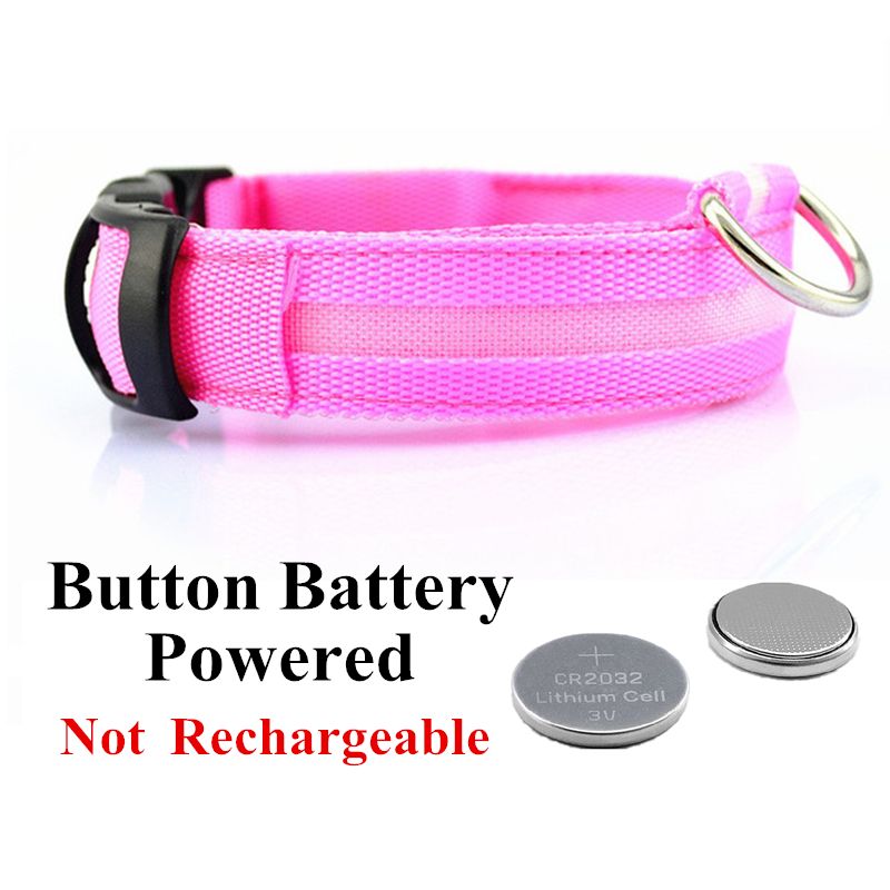 Purrfect Pet Kingdom Rechargeable Light Up Pet Collar Purrfect Pet Kingdom