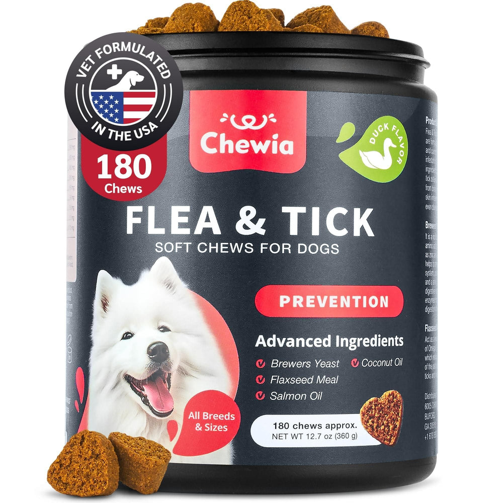 Dog Flea and Tick Treatment Chews FleaTick Prevention for