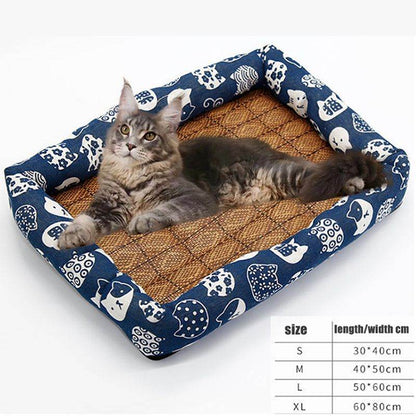 Purrfect Pet Kingdom Plush Cool Dog Pad for Summer Comfort Purrfect Pet Kingdom