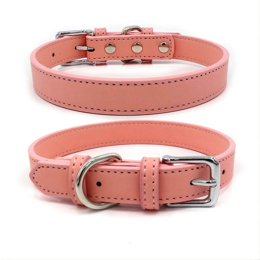 Tiny Paws Pet Collar: Soft Leather Comfort and Stylish Design for Your Pet Purrfect Pet Kingdom 