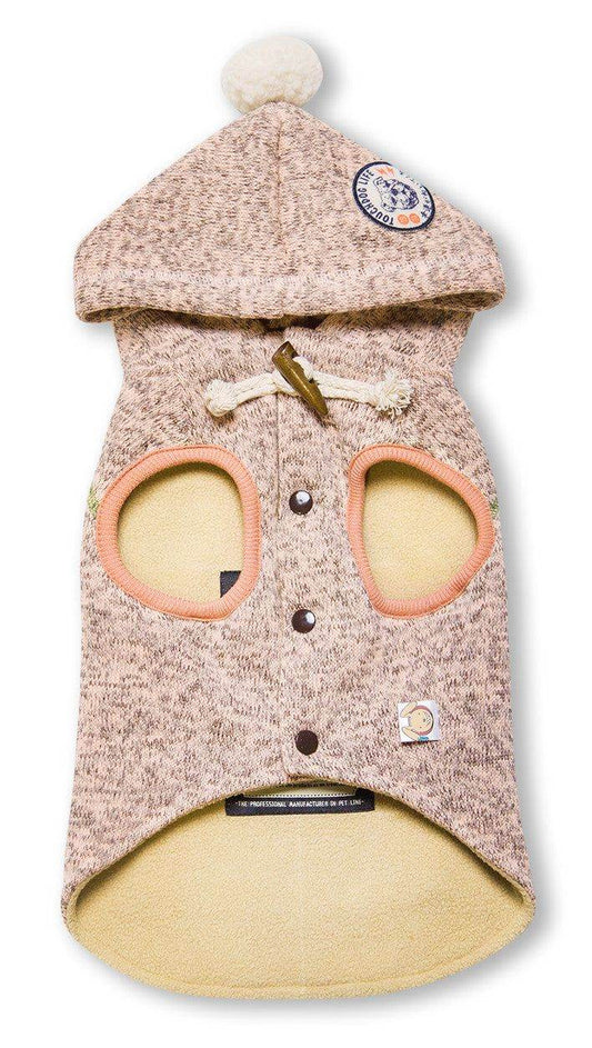 Embellished Dog Hooded Sweater with Pompom for Pets Purrfect Pet Kingdom 