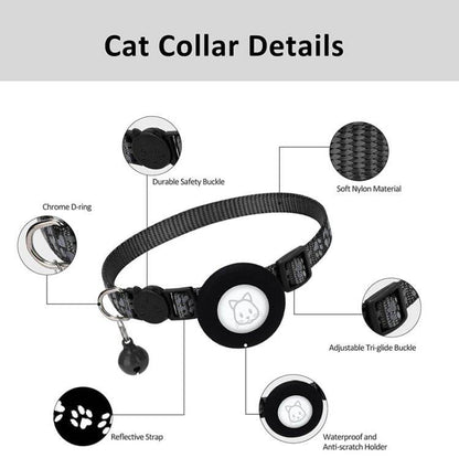 Purrfect Pet Kingdom Reflective Cat Collar with Bell Purrfect Pet Kingdom