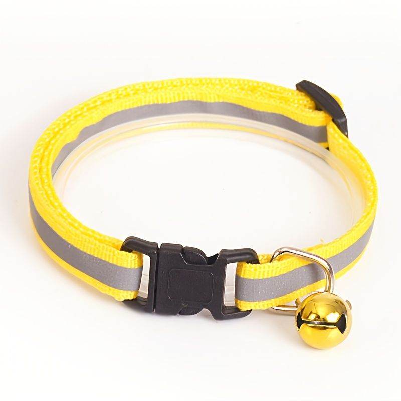 Purrfect Pet Kingdom Reflective Dog Collar with Bell Purrfect Pet Kingdom