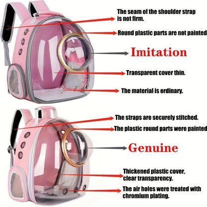 Purrfect Pet Kingdom Cat Backpack for Outdoor Travel Purrfect Pet Kingdom