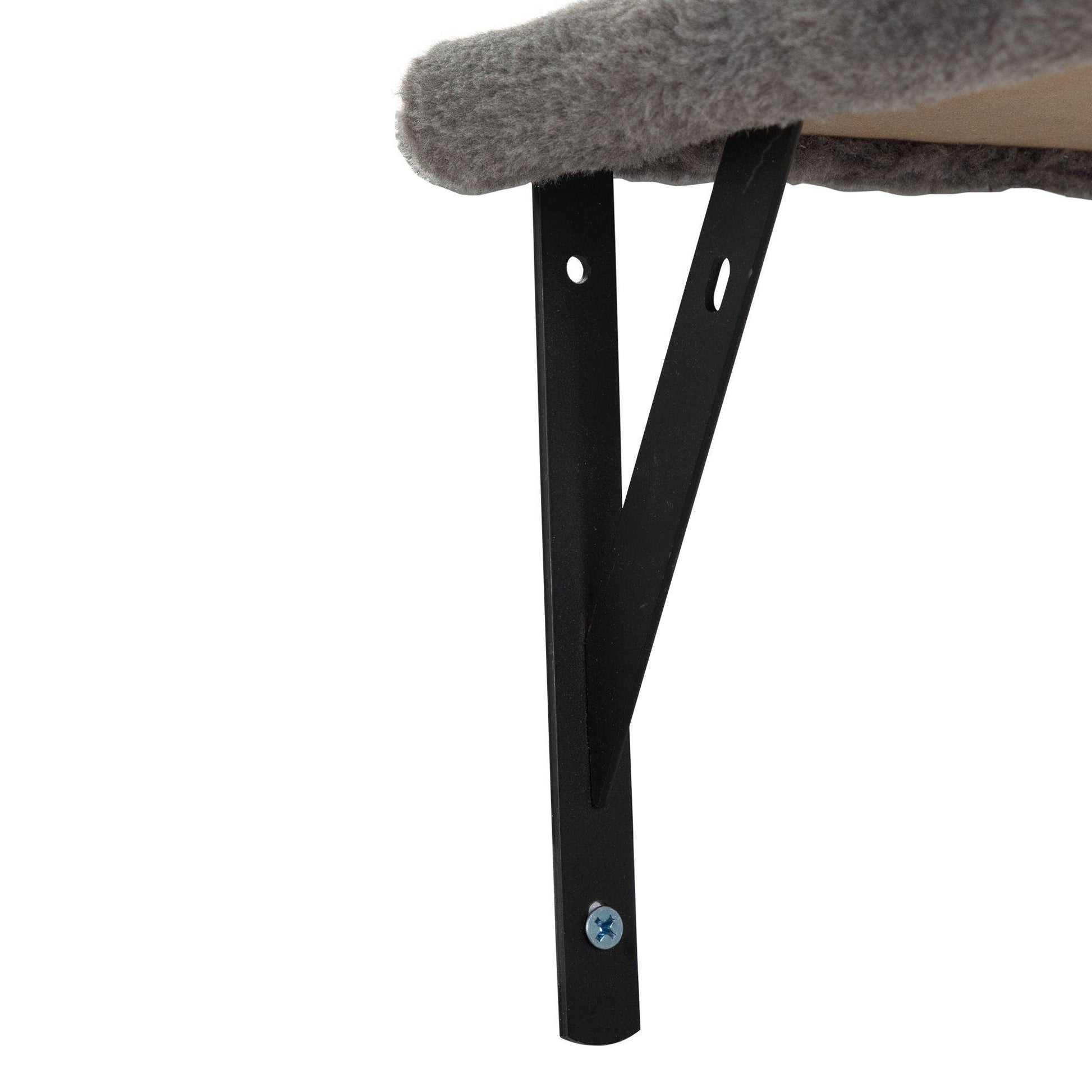 Purrfect Pet Kingdom Cat Wall Shelves Set – Elevated Perches & Scratching Posts Purrfect Pet Kingdom