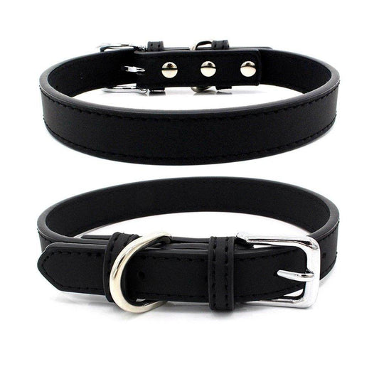 Tiny Paws Pet Collar: Soft Leather Comfort and Stylish Design for Your Pet Purrfect Pet Kingdom 