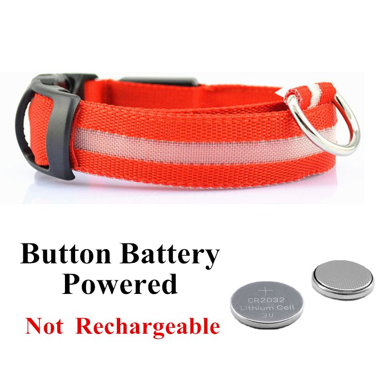 Purrfect Pet Kingdom Rechargeable Light Up Pet Collar Purrfect Pet Kingdom