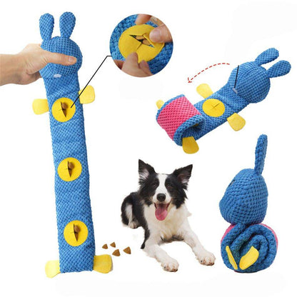 Purrfect Pet Kingdom Squeaky Interactive Dog Toy Bunny Purrfect Pet Kingdom