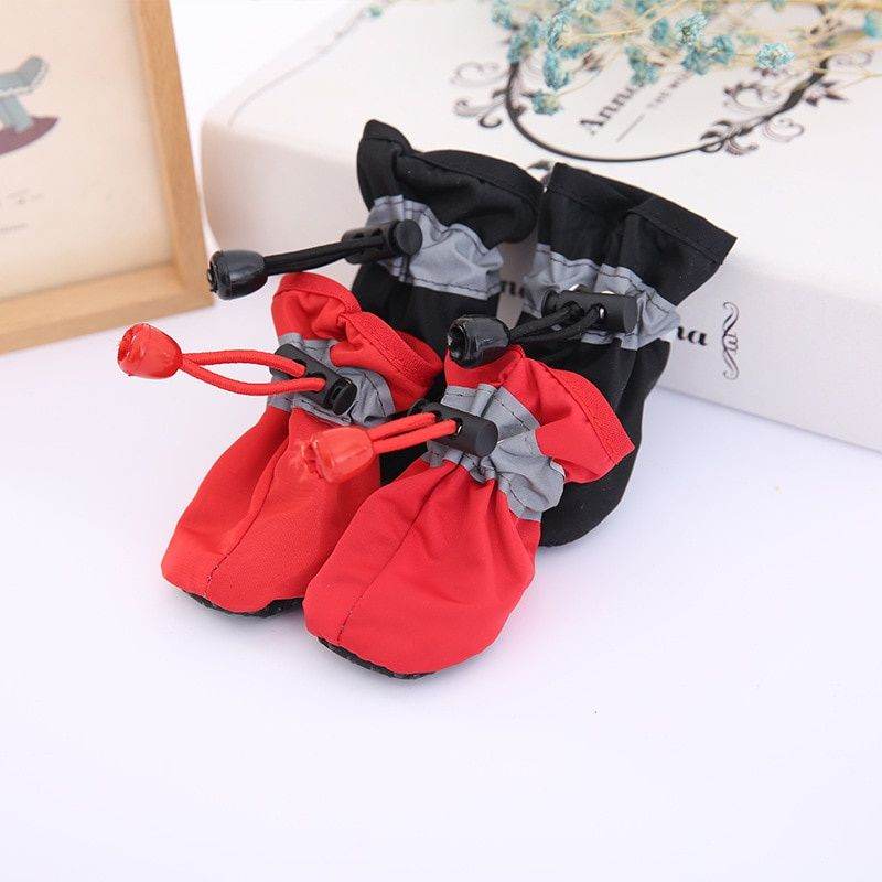 Purrfect Pet Kingdom Dog Shoes for Rain and Snow S White Purrfect Pet Kingdom