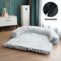 Purrfect Pet Kingdom Warm Dog and Cat Bed - Washable Noble Dog Bed XS Light Grey Purrfect Pet Kingdom