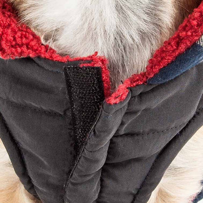 Purrfect Pet Kingdom Warm Winter Dog Jackets Plaid Coat Purrfect Pet Kingdom