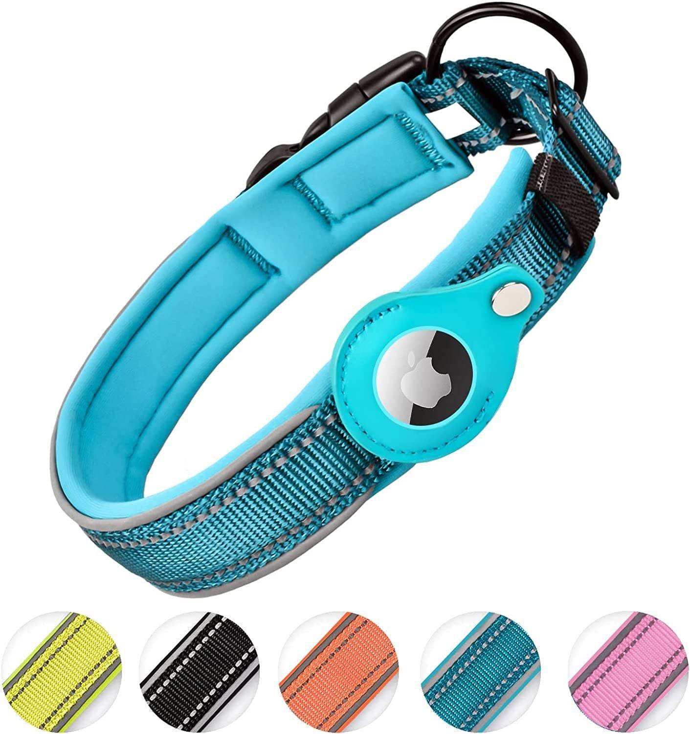 Purrfect Pet Kingdom Secure Apple AirTag Pet Collar Purrfect Pet Kingdom