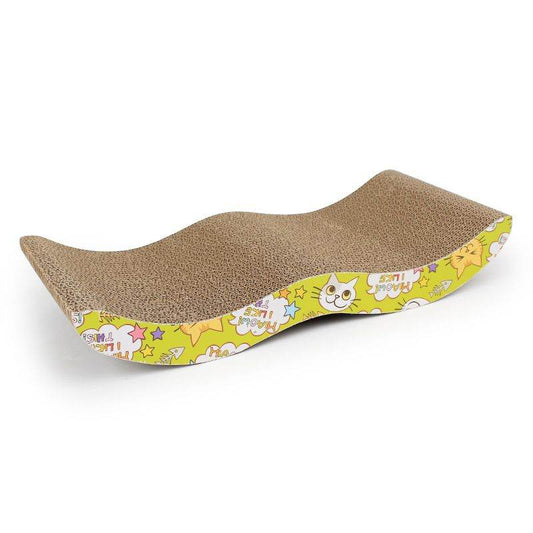 Purrfect Pet Kingdom Durable Cardboard Cat Lounger Purrfect Pet Kingdom