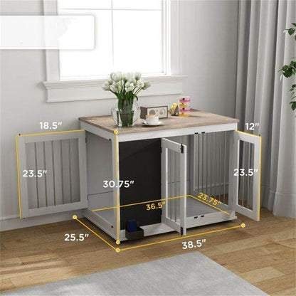 Purrfect Pet Kingdom Durable Dog and Cat Crate with Easy Access Purrfect Pet Kingdom