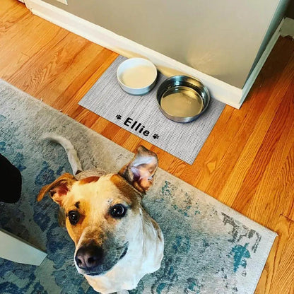 Durable Waterproof Pet Feeding Mat Water Cushion Non- Slip P