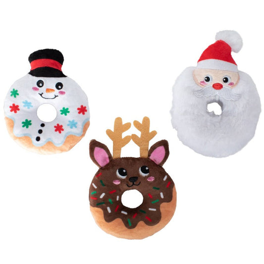 A Hole Lot of Holiday Fun Dog Toy Set - 3 Pc