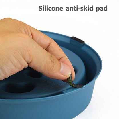 Dog Anti-Chye Pet Bowl Slow Food Bowl Basin