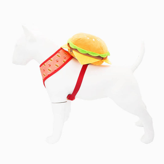 Pooch Pouch Cheeseburger Dog Backpack