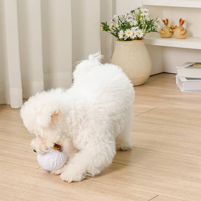 Hoppin' Easter Good Egg Super Ball Plush Dog Toy