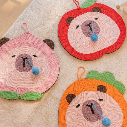 Fruit Dolphin Sisal Wall Cat Scratch Board Wear-resistant