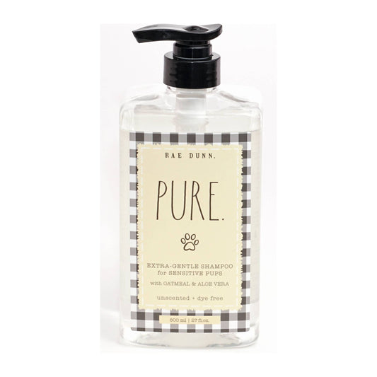 Rae Dunn Pure Extra Gentle for Sensitive Pups Pet Shampoo 800ml - Unscented
