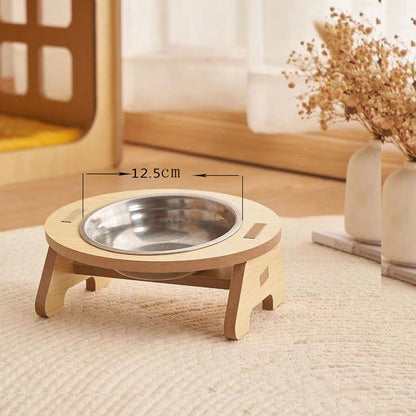 Elevated Ceramic Cat Bowl Set for Comfort and Digest Health