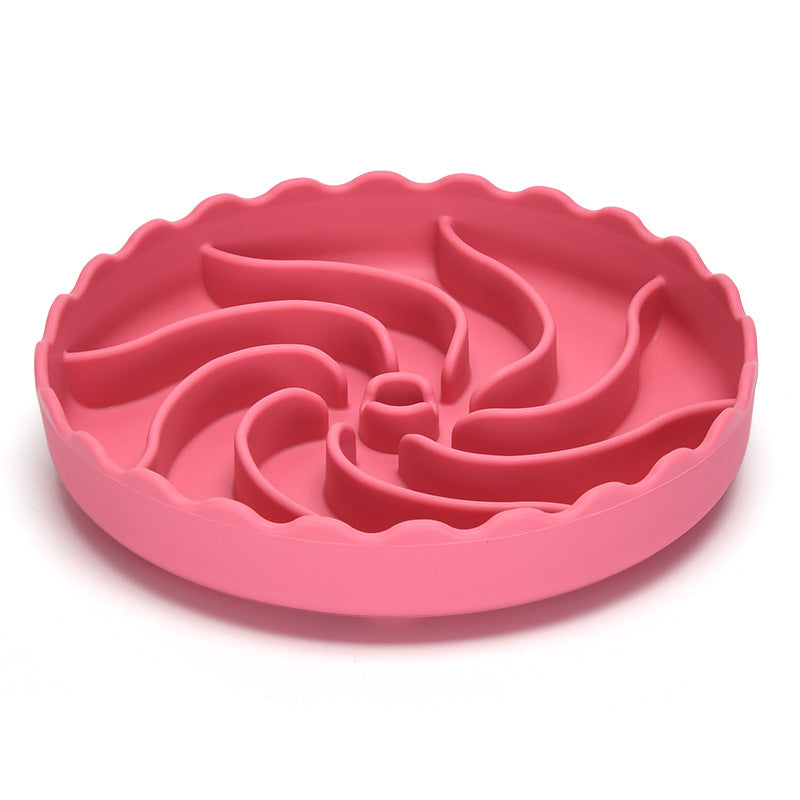 Slow Food Bowl For Dogs Food Grade Silicone Bowl For Slow