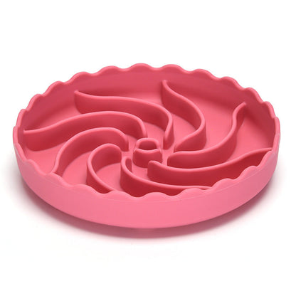 Slow Food Bowl For Dogs Food Grade Silicone Bowl For Slow