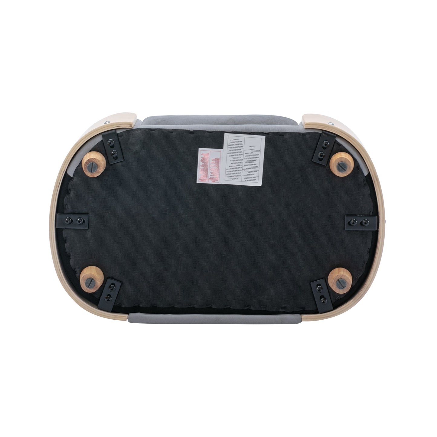 Scandinavian style Elevated Dog Bed Pet Sofa With Solid Wood