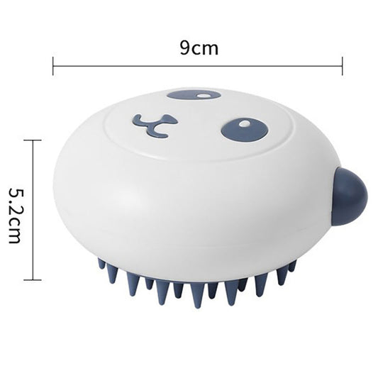 Bathroom Silicone Pet Cat And Dog Shower Soft Bristled Brush