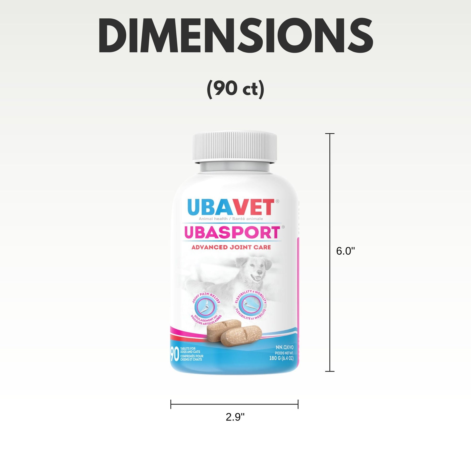 UBAVET UBASPORT Advanced Joint Care Tablets for Dogs & Cats - Purrfect Pet Kingdom