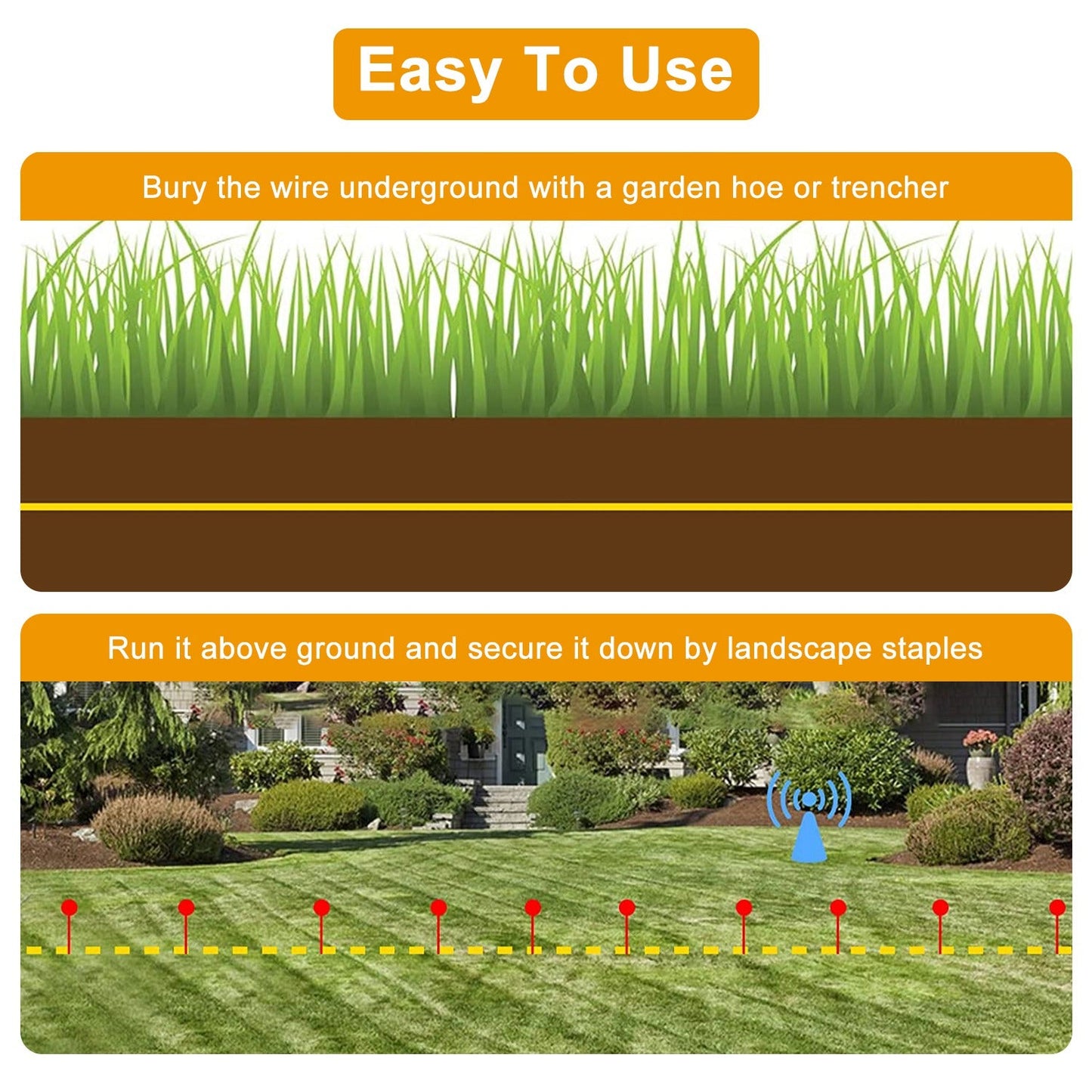 984 Feet 0.2in Dog Fence Wire Aluminum Boundary Wire for