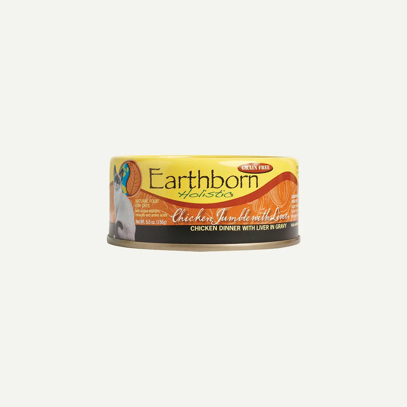 Earthborn Grain Free All Life Stages Chicken Jumble Wet Cat Food (5.5oz)