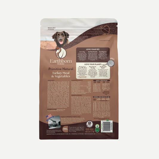 Earthborn Grain Free All Life Stages Primitive Natural Dry Dog Food - Earthborn Dry Dog Food - The Family Pet