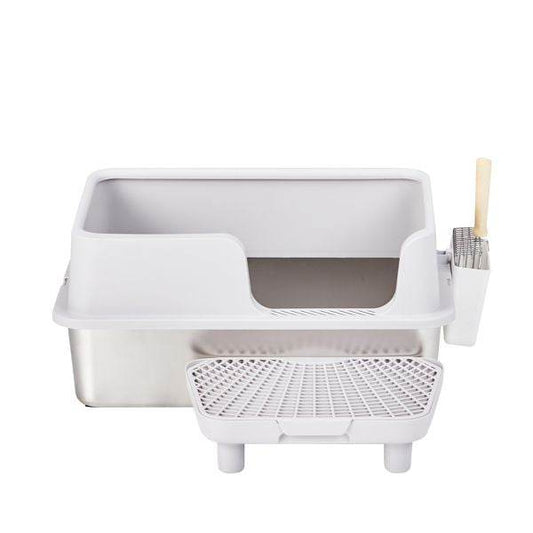 Purrfect Pet Kingdom Easy Clean Metal Litter Box Purrfect Pet Kingdom