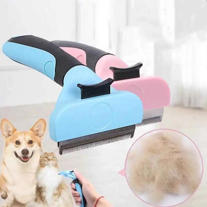 Purrfect Pet Kingdom Easy Clean Pet Hair Brush Groomer Purrfect Pet Kingdom
