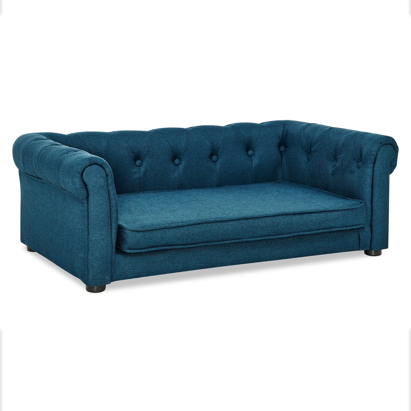 Elegant Rectangle Pet Bed, Durable Elevated Dog Sofa Bed,