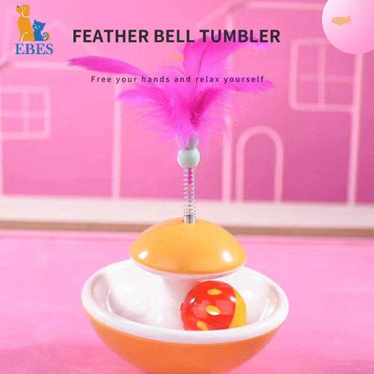 Purrfect Pet Kingdom Cat Toys for Active Play with Feather & Ball Purrfect Pet Kingdom