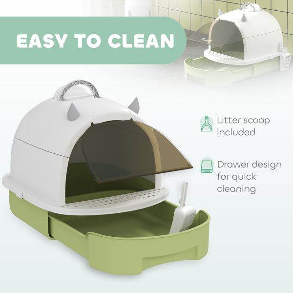 Purrfect Pet Kingdom Cat Litter Box with Carbon Filter Purrfect Pet Kingdom