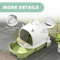 Purrfect Pet Kingdom Cat Litter Box with Carbon Filter as picture Purrfect Pet Kingdom