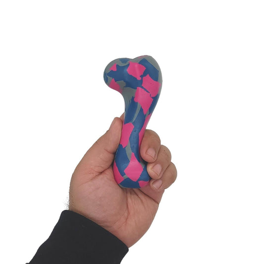 Dog Treats Natural Rubber Bone Chew Toy Durable Safe Fun - detail product image for dog treats