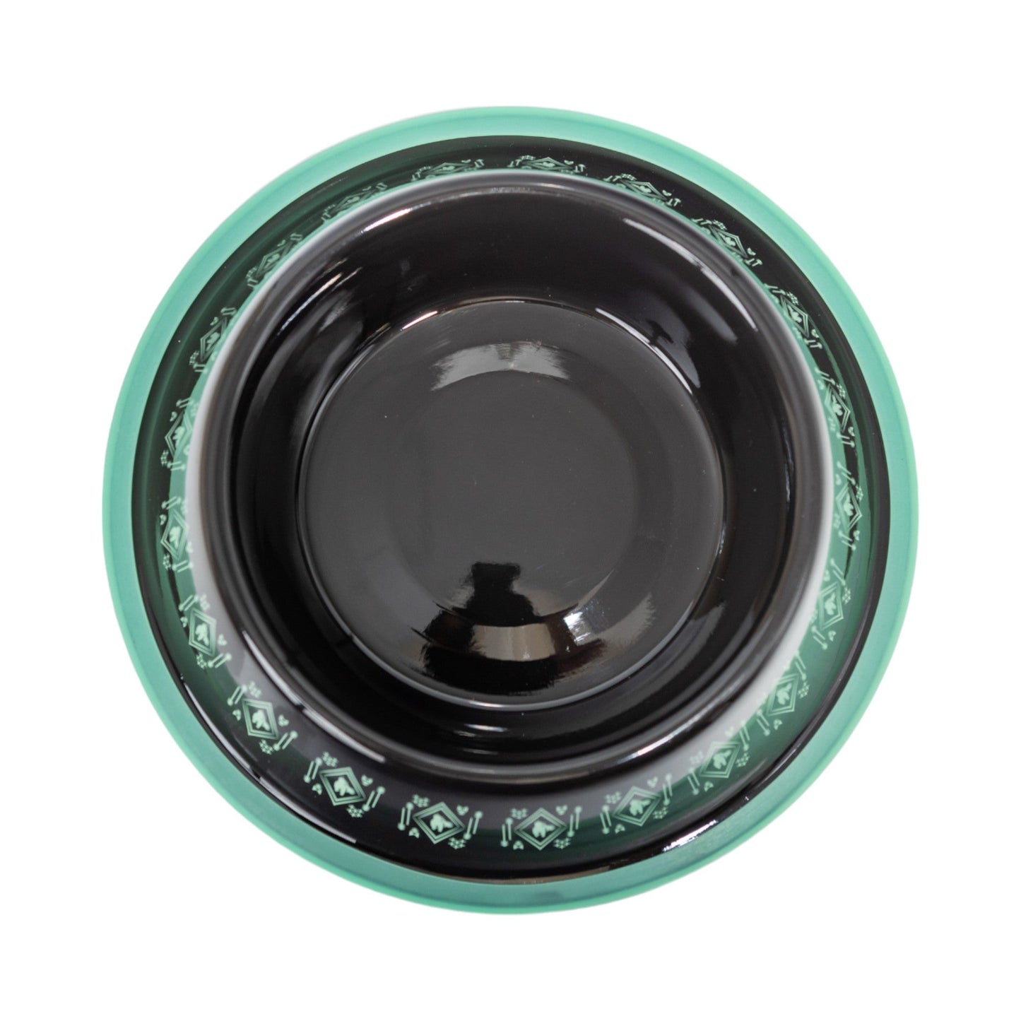 Non-Skid Boho Stainless Steel Dog Bowl – with Whimsical