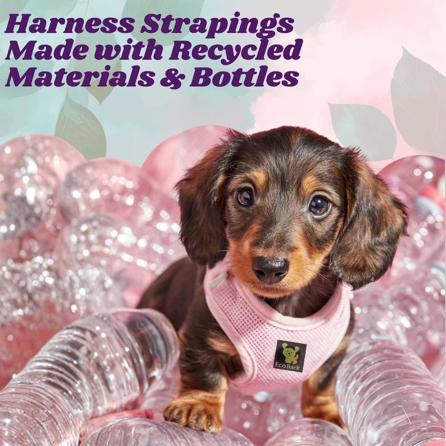 Dog Harness EcoBark Step In Harness XXXS to Small Breeds- - gallery product image for dog harness