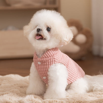 Thick And Warm Dog Clothes For Autumn And Winter, Small And