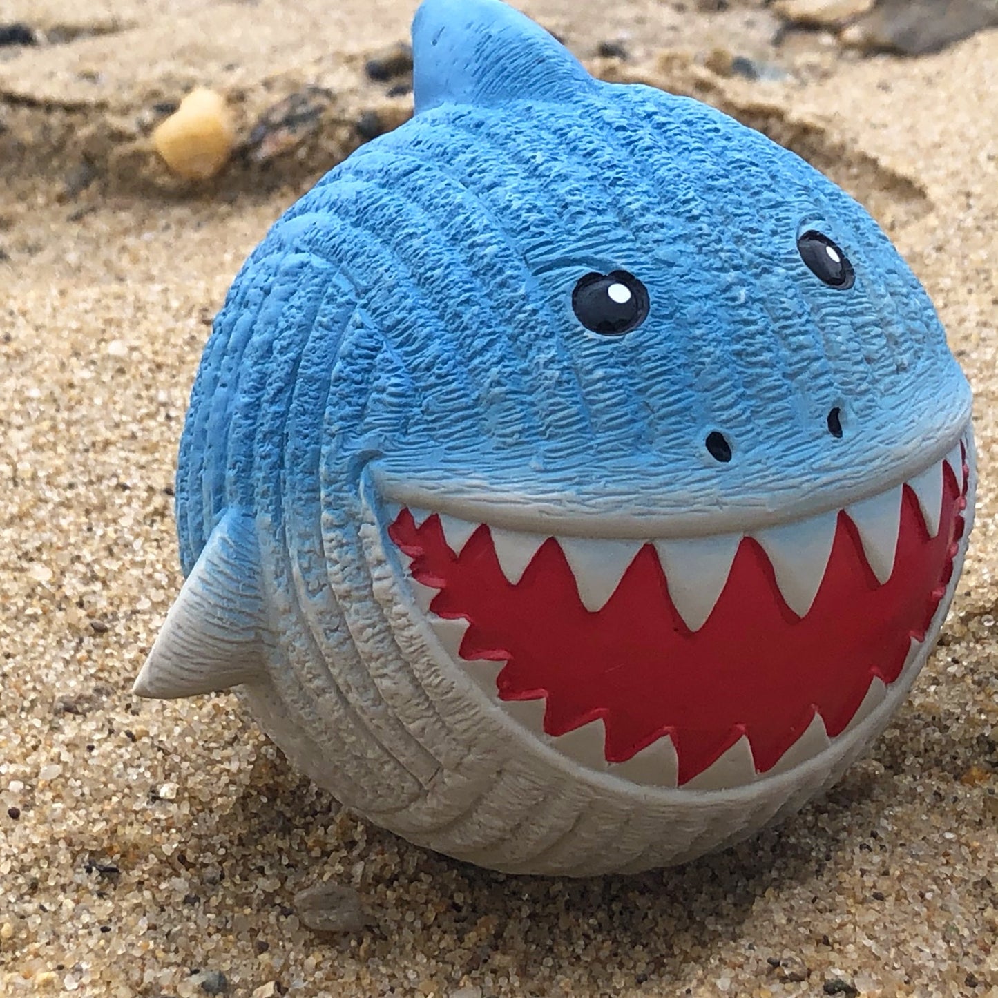 HuggleHounds Ruff-Tex Durable Squeaky Ball 3-Pack Small Dogs