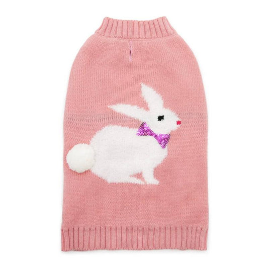 Bunny Pink Dog Sweater