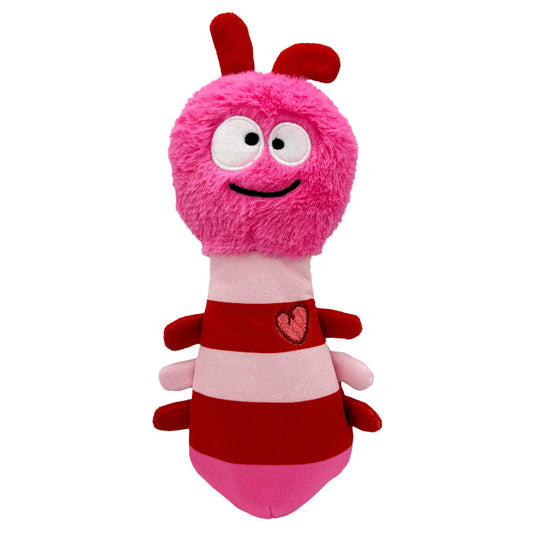 Fetchies Love Bug Plush Dog Toy
