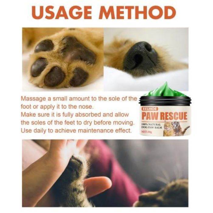 Purrfect Pet Kingdom Natural Paw Protection for Pets Balm Purrfect Pet Kingdom