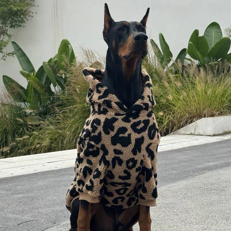 Stylish Extra-thick Warm Clothing For Large Dogs