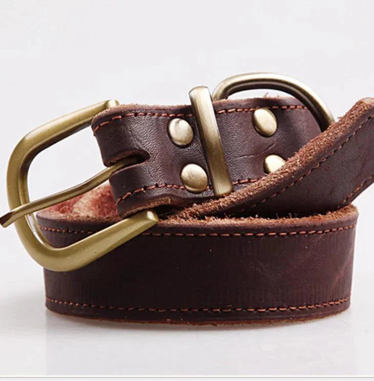 Elegant Leather Pet Collar